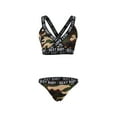 thumbnail image 5 of DYMADE Women Camouflage Printed Sexy Bralette Two-piece Lingerie Set, 5 of 6