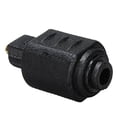 thumbnail image 2 of 2-Pack Optical 3.5mm Female Mini Jack Plug To Digital Toslink M Audio Adapter, 2 of 2