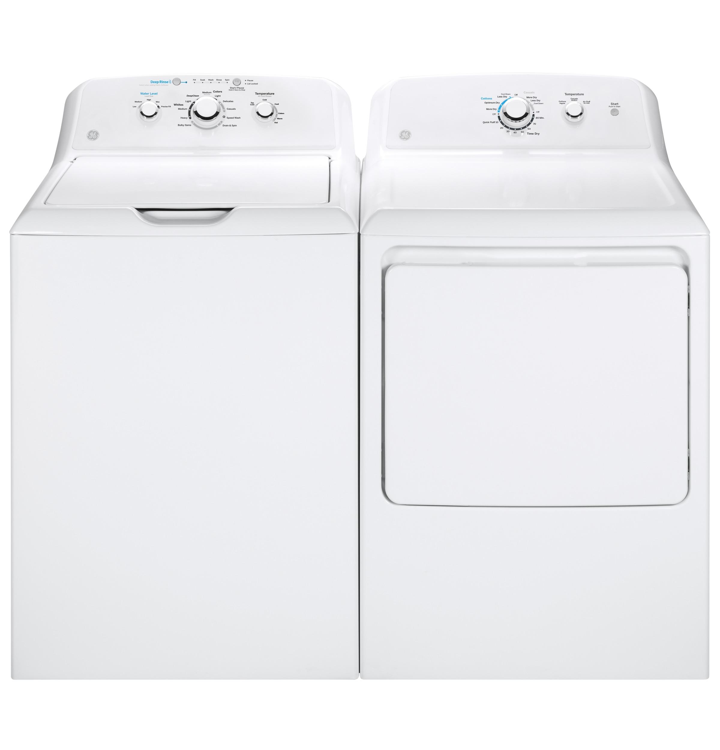 GE® Appliances 4.2 cu. ft. Capacity Washer Top Load with Stainless Steel Basket model GTW335ASNWW - image 3 of 5