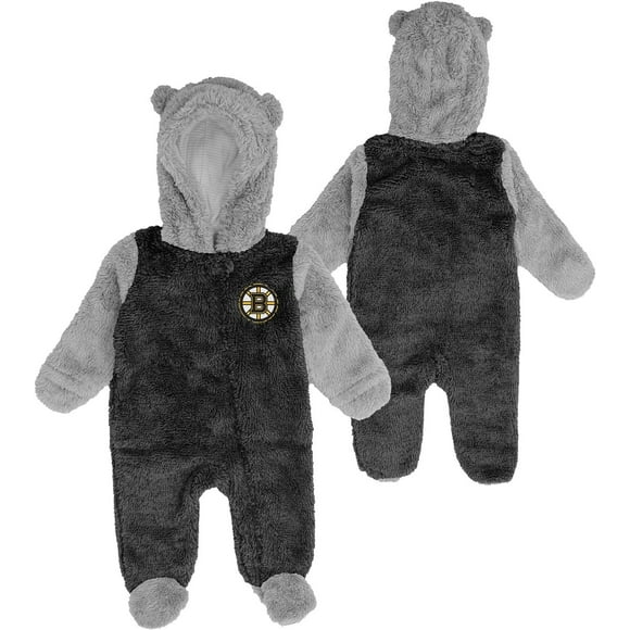 Combinaison en Molleton Teddy pour Nouveau-Né Boston Bruins pour la Sieste de Match en Landau - Taille 0-3 Mois