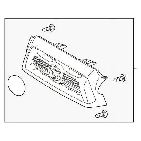 Genuine OE Toyota Grille - 53100-04481-J1