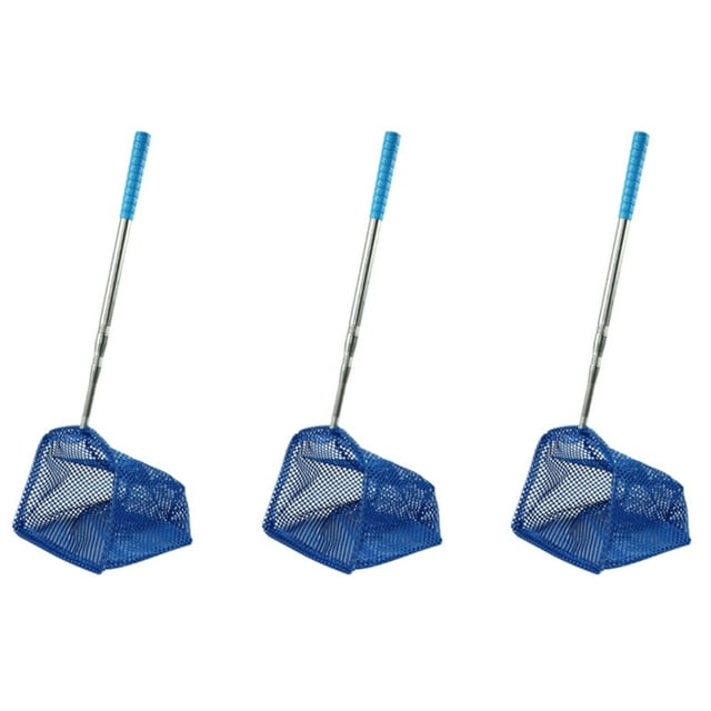 3X Filet Télescopique Portable pour Ramassage de Balles de Tennis de Table Outil d'Entraînement pour Balles