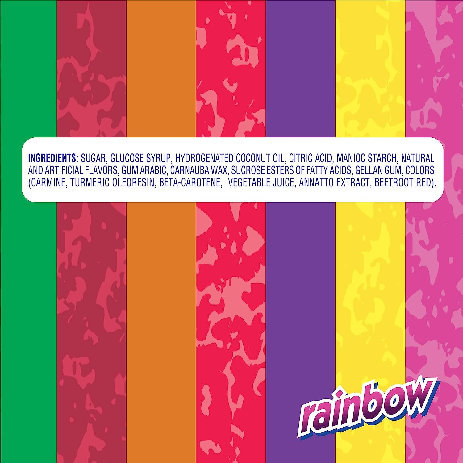 Mentos Chewy Mint Candy Roll, Rainbow, 1.32 oz Rolls (Bulk Box of 15)