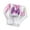 Purple, variant on Opvise Pet Menstrual Pants Comfortable Absorbent Dog Diapers Prevent Mess Cartoon Patterned Breathable Shorts Underwear Princess Pet Panties Dog Clothes Purple