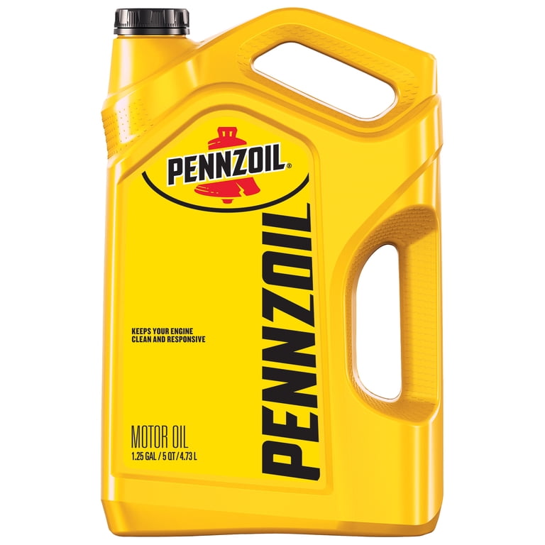 Pennzoil 10W-40 Conventional Engine Motor Oil, 5-Quart - Walmart.com