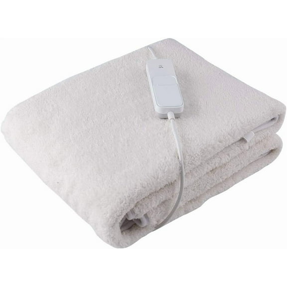 EMBERsoft Deluxe Sherpa Electric Massage Table Warmer Pad/Bed Under Blanket