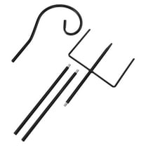 Worgeous Ground Hanging Shepherd Hook Garden Lawn Inserting Shepherd Hook Flowerpot Lights Hanging Hook