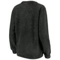 thumbnail image 2 of Women's Pressbox Black Oklahoma State Cowboys Comfy Cord Vintage Wash Basic Arch Pullover Sweatshirt, 2 of 3