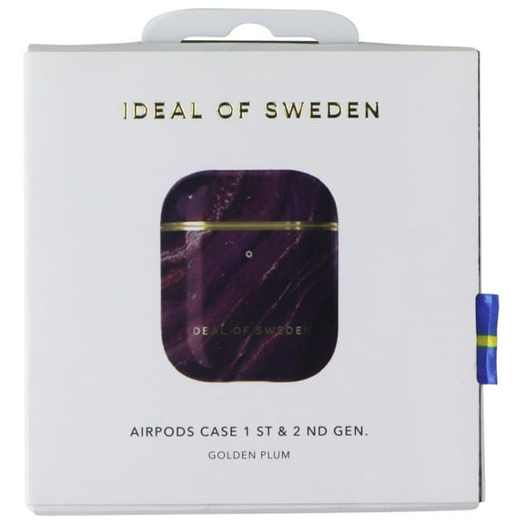 iDeal of Sweden Case for AirPods 1st Gen & 2nd Gen - Golden Plum