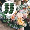 Gazechimp 12 Pieces DIY Flower Foams with Bowl Kits Round Floral Foam Blocks Green DIY Flower ...