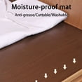 thumbnail image 3 of Airle Tapis de Tiroir Antidérapant Coupe Libre Réutilisable Imperméable Flexible Résistant aux Taches EVA Non-Adhésif Anti-Huile Doublure d'Étagère de Cuisine pour la Maison, 3 of 7