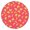 Tropical, variant on Bohemian Tablecloth Paisley Retro Vintage Pattern Waterproof Round Cover with Elastic Fit and Back for Artistic Rooms