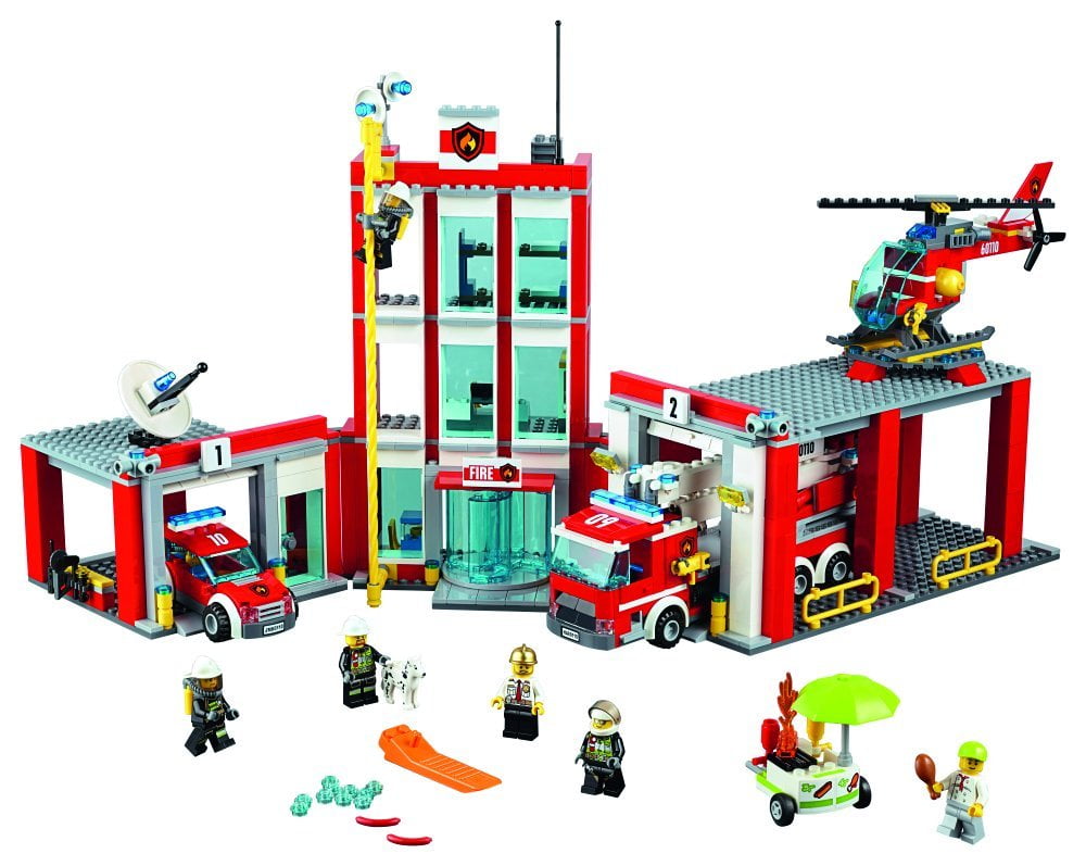 lego city fire station walmart