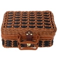 thumbnail image 1 of OULII Rectangular Storage Box Decorative Suitcase Multi 1Pack for Shopping, 1 of 8