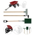 thumbnail image 3 of 1 Jeu de Mini-Outils Agricoles Modèles Mini-Arrosoirs Mini-Maison Décorations, 3 of 8