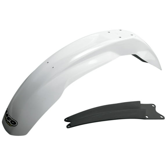 UFO Plastic White Front Fender (HU03312-041)