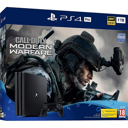 Sony PlayStation 4 Pro 1TB Call of Duty: Modern Warfare (Best Ps4 Bundle Deals Uk)