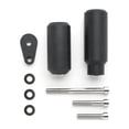 thumbnail image 3 of Krator Black Frame Slider Delrin Fairing Crash Protector Compatible with 2006 Kawasaki ZX-6R ZX-6RR 636, 3 of 3