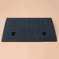 thumbnail image 3 of Threshold Ramp Hard Plastic Curb Ramps Portable Heavy Duty Threshold Ramp for Car Truck Scooter Bike Motorcycle 50x27x13cm, 3 of 5