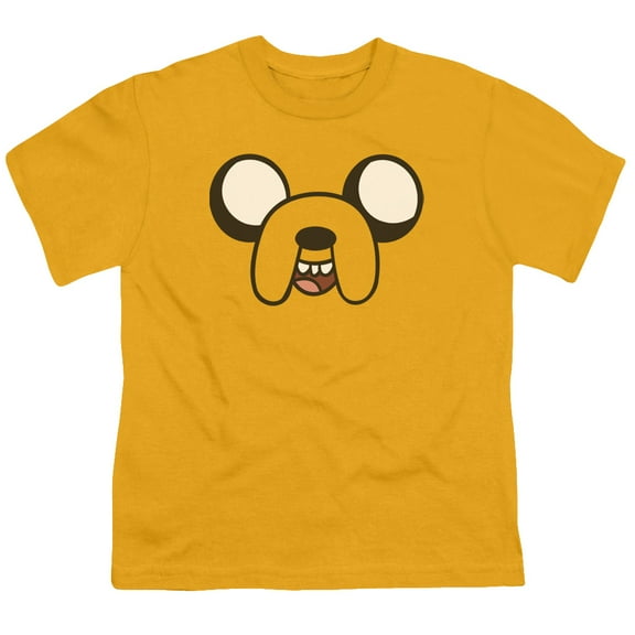 Adventure Time - Jake Head - Youth Short Sleeve Shirt - Small