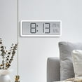 thumbnail image 5 of Lcd Screen Digital Wall Clock Time Temperature Humidity Display Electronic Clock, 5 of 9