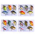thumbnail image 4 of 1.5G Lightweight Mini Fishing Lure Kit with Realistic Small Fat Fish Imitations - Durable Micro Bait Set in Portable Case for Outdoor Angling, Ideal for Beginners & Pros (Set 2), 4 of 6