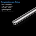 thumbnail image 4 of Plastic Pipe Rigid Tube Clear 0.2"(5mm) ID 0.23"(6mm) OD 9.6" (245mm) for Lighting, Water Plumbing, 4 of 6