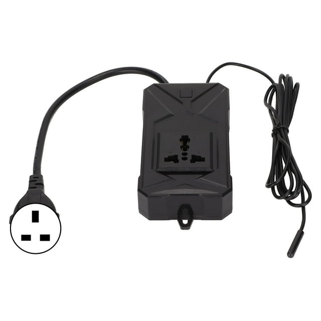 Fish Thermostat, Indicator Light Gentle Rising Aquarium Temp Controller Sensitive For Breeding EU Plug,US Plug,UK Plug