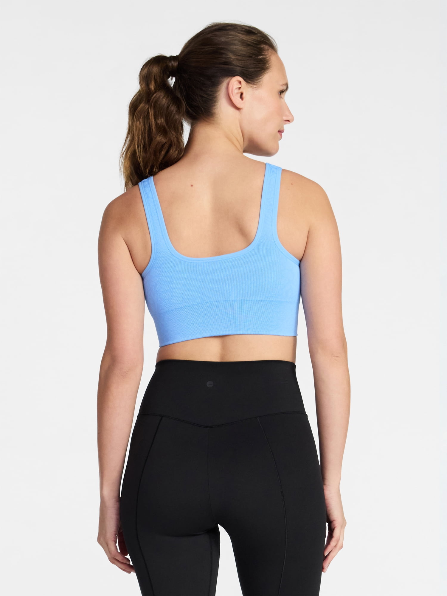 Avia Women's Low Support Seamless V-Neck Sports Bra, Sizes S-XXXL