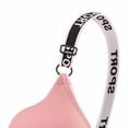thumbnail image 4 of EaskTriop Wireless Bras for Women - Seamless Ribbed Push Up Bralette No Underwire Supportive Everyday Comfort T-Shirt Bra Letter Print, 4 of 6