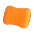 thumbnail image 2 of Almohada para acampar, almohada de viaje, cómoda, compacta, ergonómica, para mochileros, soporte lumbar para descansar en el escritorio, hacer Naranja, 2 of 8
