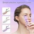 Kinaerty Rechargeable Heated Eyelash Curler No Damage Electric Portable