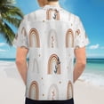 thumbnail image 6 of High Quality Hawaiian Shirts for Men Short Sleeve Aloha Beach Shirt Floral Summer Casual Button Down Shirts Blouses IJK35E, 6 of 7