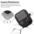thumbnail image 4 of Funda AirPods compatible Funda de silicona con llavero Carga inalámbricaNegro、Airpods 1/2 Generación Xemadio 222401-1, 4 of 7