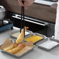 thumbnail image 2 of Juego de 3 bandejas para empanizar, bandejas para horno, bandejas para preparar alimentos, bandejas profesionales fáciles de limpiar para cocinar y, 2 of 8