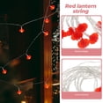 thumbnail image 3 of 1 String of New Year Hanging Lantern With Light Battery Operated Lantern Pendant Small Lantern Light, 3 of 8