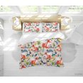 thumbnail image 2 of 3D Dibujado a Mano Floral Planta Zorro Animal Funda de edredón Juego de Ropa de Cama Funda Nórdica, 2 of 3