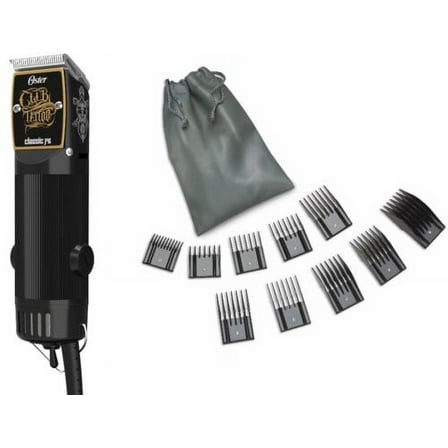 Oster Classic 76 Club Tattoo Clipper   10 Piece Combs