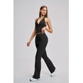 thumbnail image 3 of PISONIC Womens Workout Sets 2 Piece Halter Tank Top Straight Leg Yoga Pants Yoga Pilates Outfits, 3 of 7