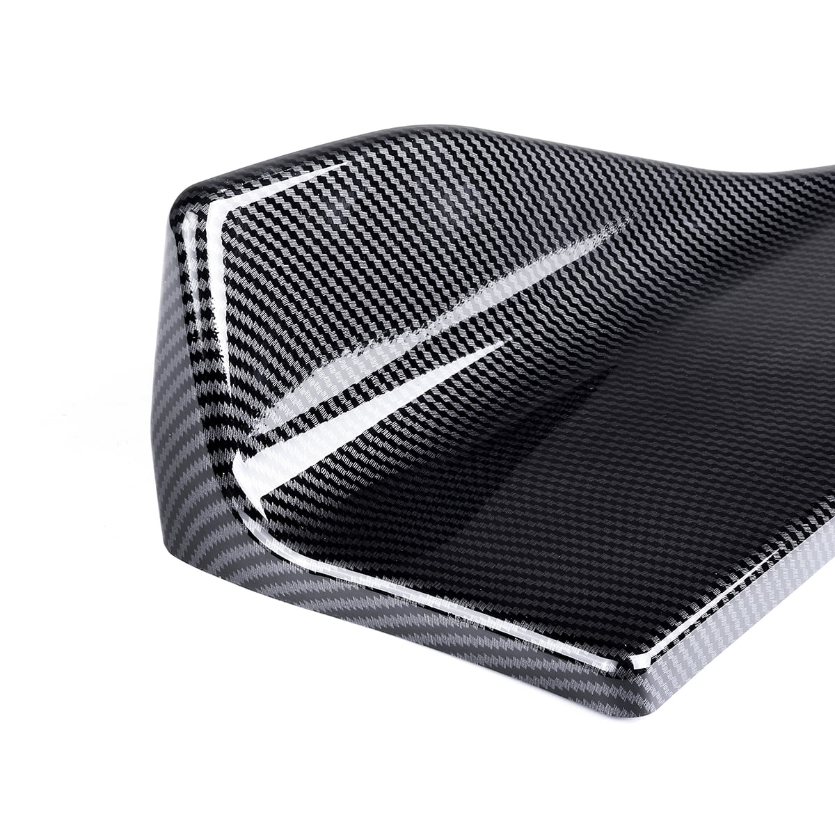 Rear Bumper Lip Strip Splitter 35cm Universal 2× Car Carbon Fiber Side Skirts 