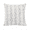 White, variant on Violet Linen Chenille Lija Geometric Pattern Decorative Accent Throw Pillow Cover