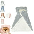 thumbnail image 3 of Pet Cape Blanket under $5! CQCYD Pet Cape Blanket, Wearable Dog Robe with Hood, Soft Fleece Warm Sleeping Blanket for Small Dogs Cats, Cozy Pet Clothing for Indoor Outdoor Use, 3 of 9