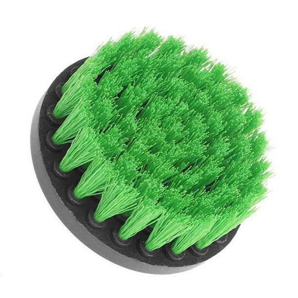 Xihbxyly Juego de Cepillos para Limpieza de Taladros, Cerdas de Dureza Media, Potente Fregado para Espacios Reducidos, Reemplazo Rápido Del Eje, Limpieza de Baño, Cocina, Coche y Alfombras, Cabezal d