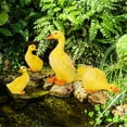 thumbnail image 4 of 4 piezas Grappige Standbeelden Jardín de hadas Familienmitgliednmitglied Beeldjes 4 piezas amarillo, 4 of 6