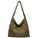 thumbnail image 1 of Hobo Bag Casual Tote Algodón Acolchado Gran Capacidad para Mujeres Viajes, 1 of 9