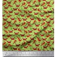 thumbnail image 1 of Soimoi Satin Silk Fabric Coral,Prawns & Crab Ocean Fabric Prints by Yard 42 Inch Wide, 1 of 1