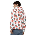 thumbnail image 4 of Naloa Strawberries Men’s Hoodies, Zip up Hoodie, Sweatshirts,Hoodies for Men Sizes S-3XL-3X-Large, 4 of 5