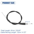 thumbnail image 5 of Unique Bargains 35.83" Throttle Cable for SSR Coolster Roketa NST X-Treme 50cc 70cc 110cc 125cc Baja Dirt Runner X250, 5 of 7