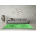 thumbnail image 3 of Ahgly Company Indoor Rectangle Abstract Emerald Green Modern Area Rugs, 7' x 10', 3 of 4