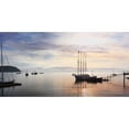 thumbnail image 3 of Deiter, Lori 24x14 Black Modern Framed Museum Art Print Titled - Bar Harbor Silhouettes, 3 of 5